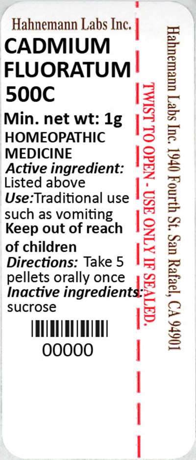 Cadmium Fluoratum 500C 1g - Cadmium Fluoratum 500C 1g